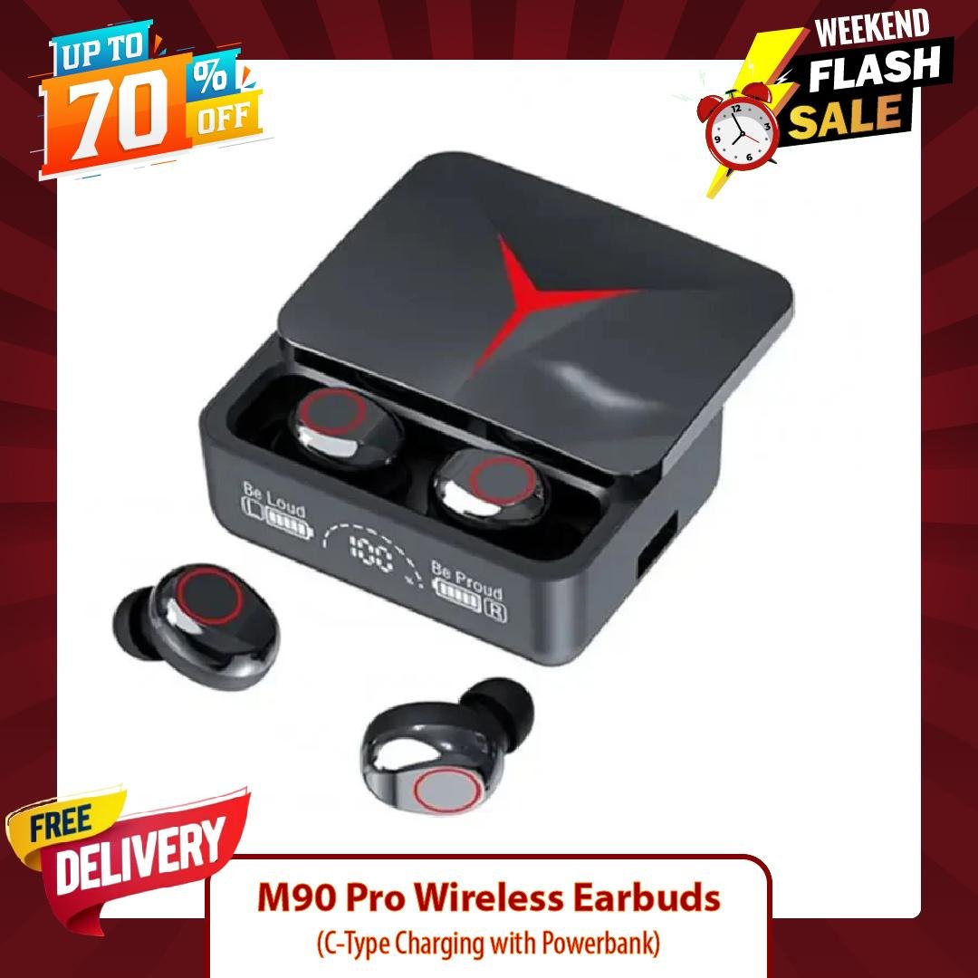 m90pro earbuds wireless price pakistan